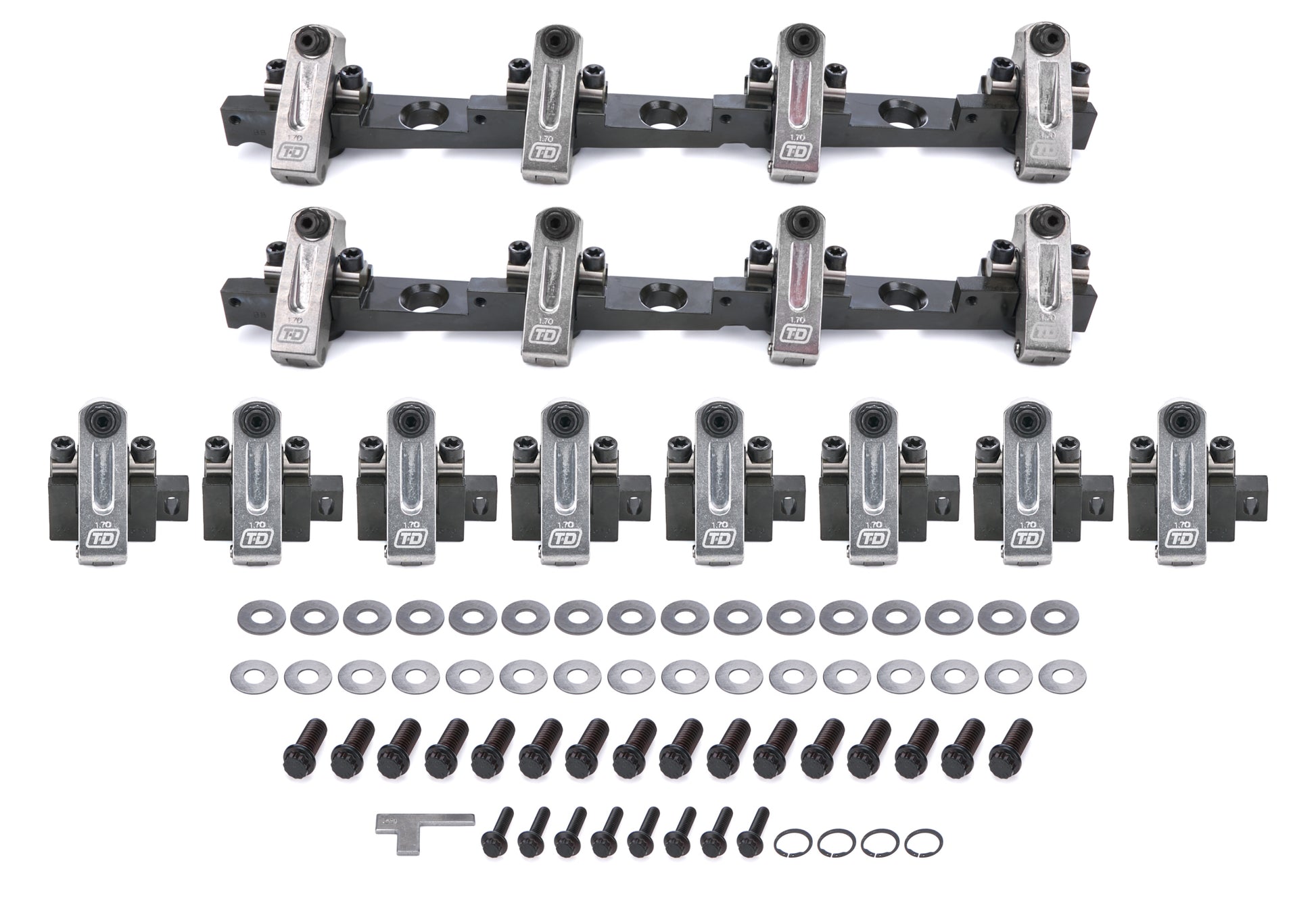 BBC Shaft Rocker System w/Brodix BB2+ Heads