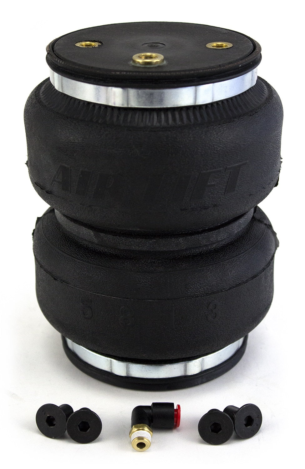 ~(4 lbs. 10X8X6)~ Replacement Air Spring LoadLifter 5000 Ultimate bellows type w/ internal jounce bumper