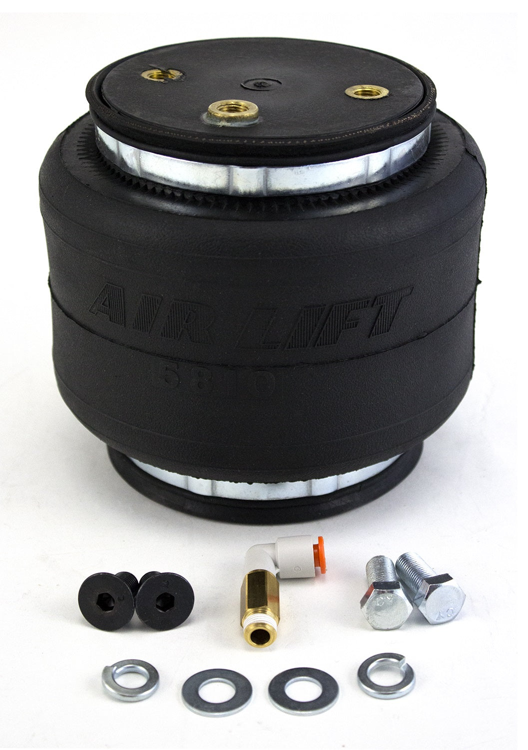 ~(3 lbs. 10X8X6)~ Replacement Air Spring LoadLifter 5000 Ultimate bellows type w/ internal jounce bumper