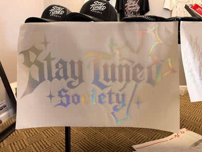 StayTuned Society Cross Banner