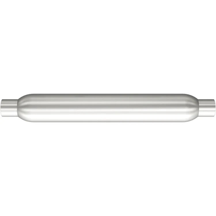Glass Pack Muffler 2.25in ALuminized Medium