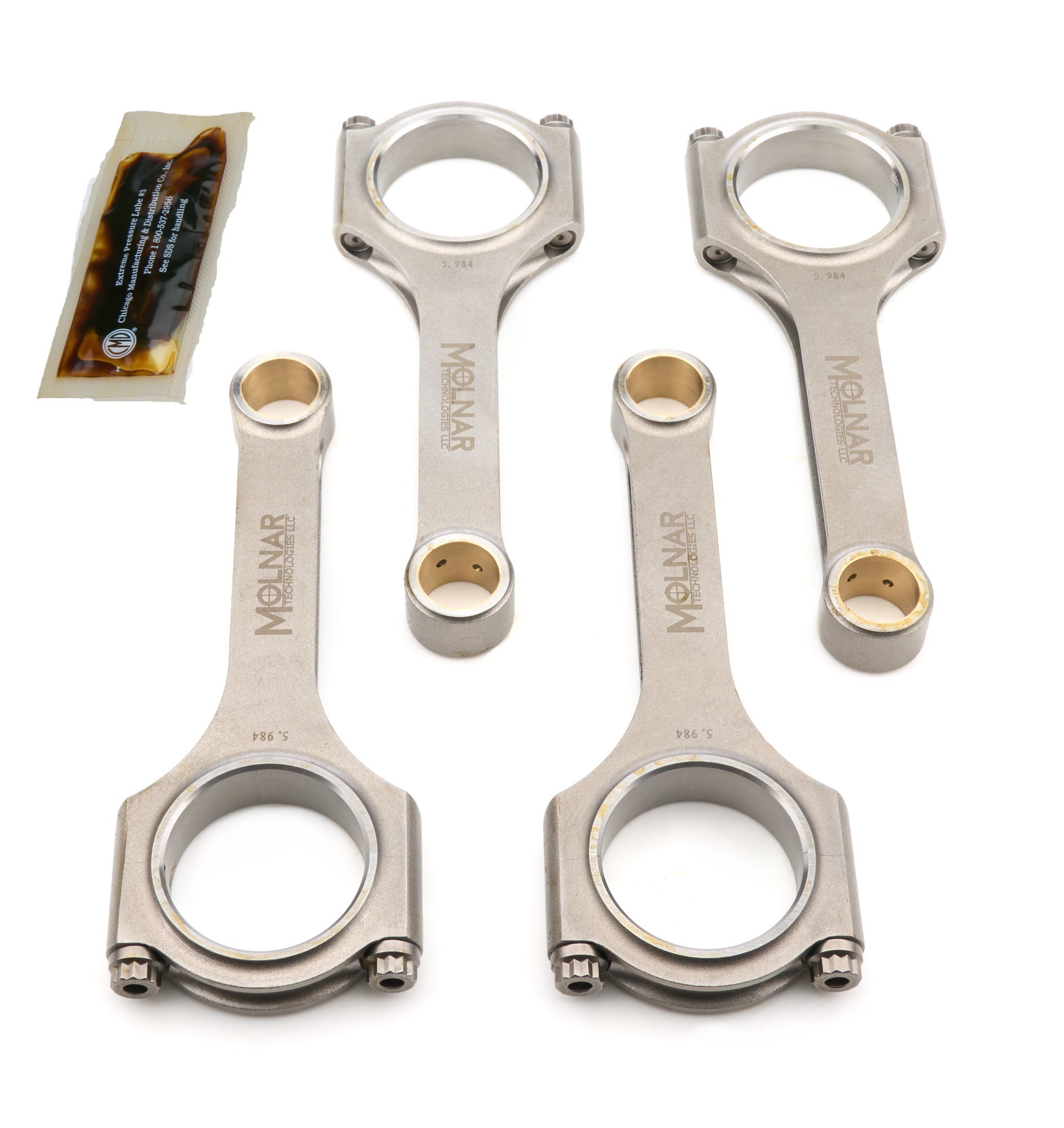 5.984 H-Beam Rod Set Honda K24 Turbo