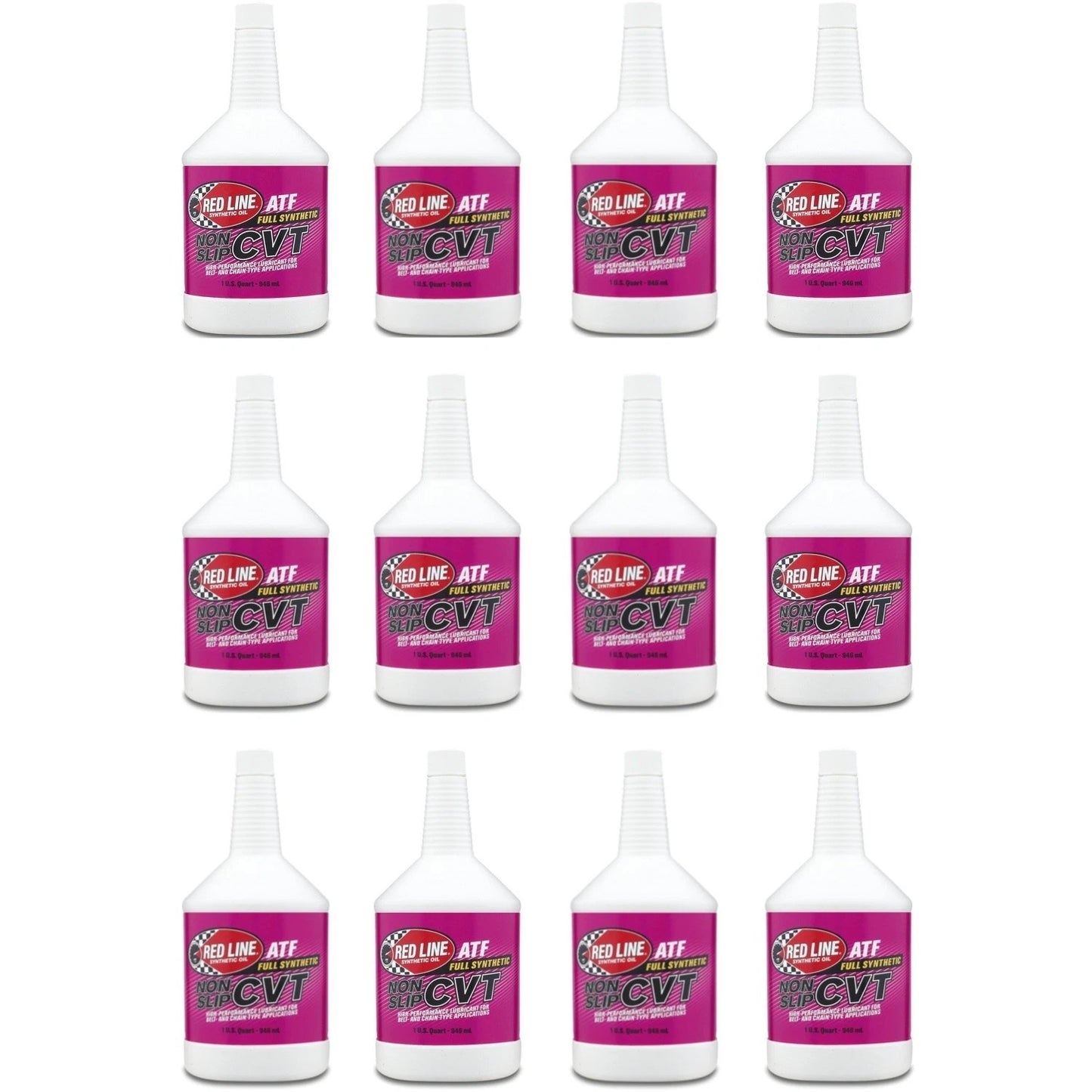 Non-Slip CVT Trans Fluid Case 12 x 1 Quart Bottle