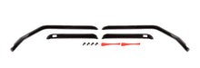 Dark Smoke Front&Rear Si de Window Deflectors