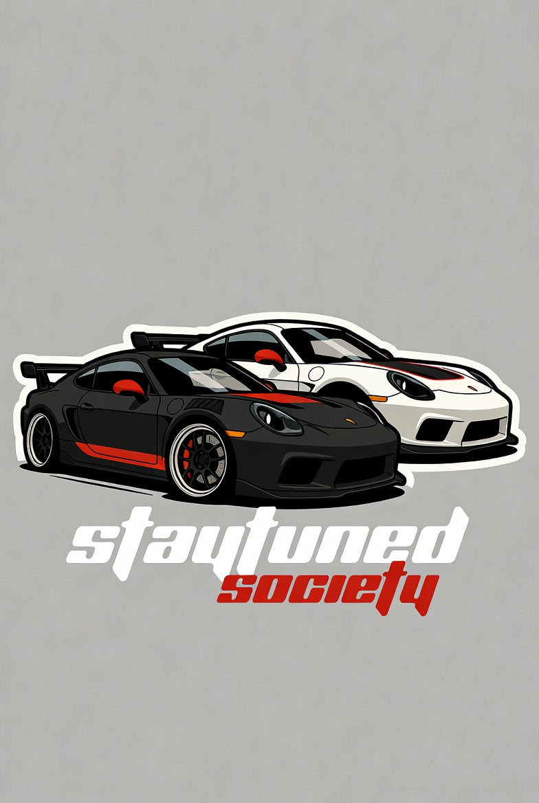 Porsche 911 GT3 RS Sticker