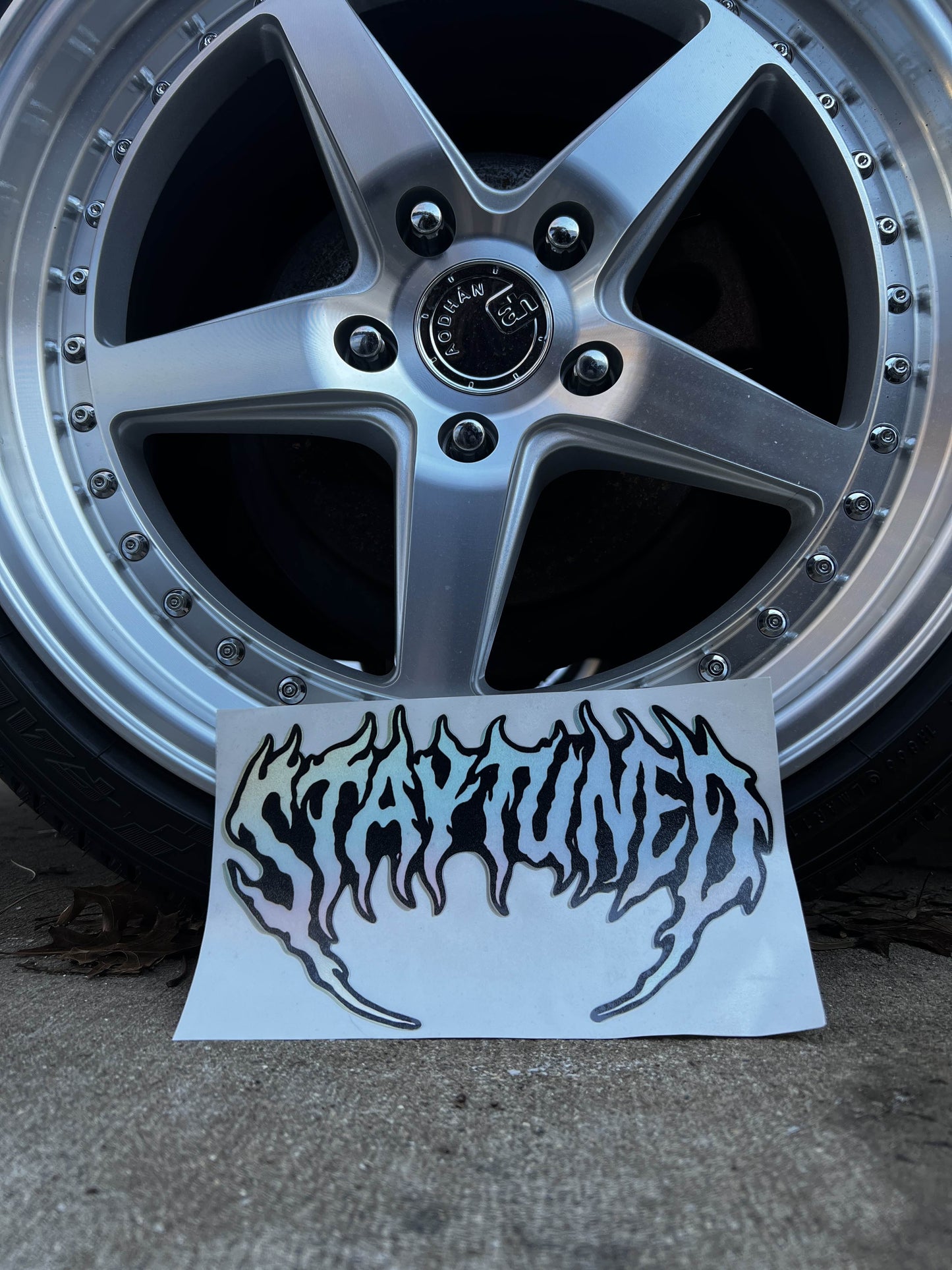 Large Cyber Sigil Sticker