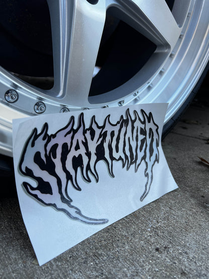 Large Cyber Sigil Sticker